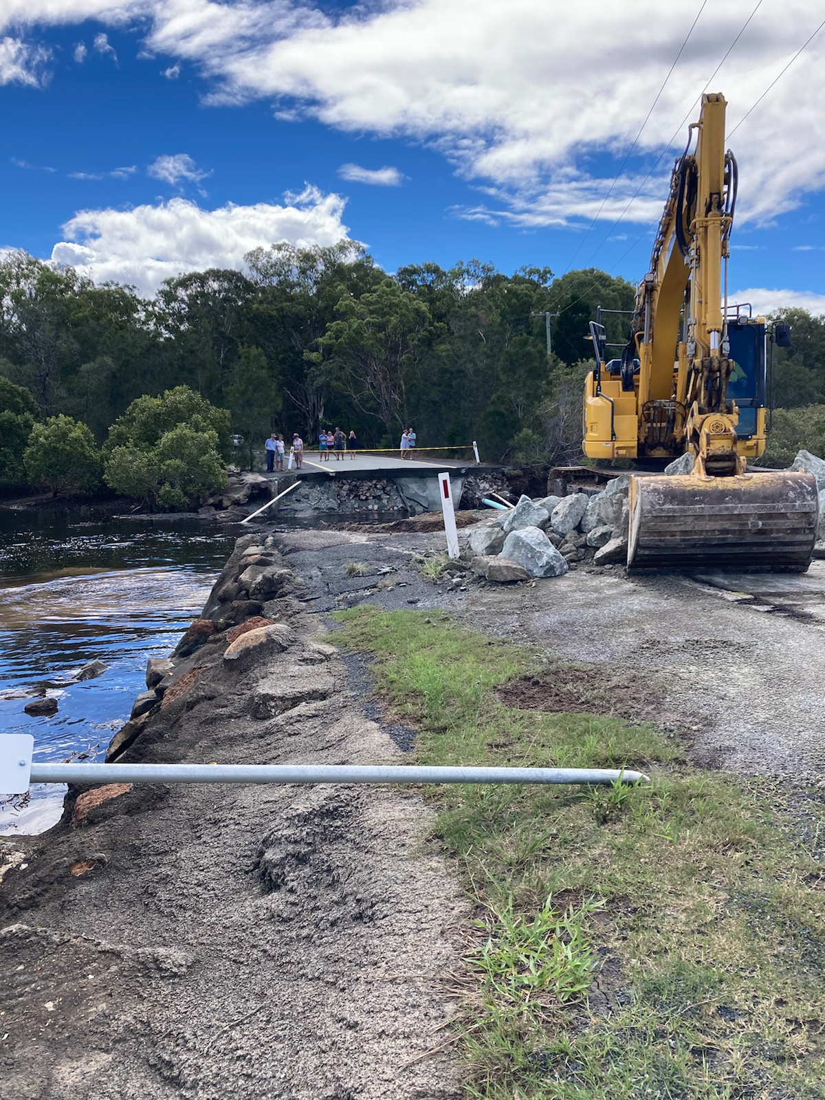 February 2022 Floods - White Patch Causeway Reconstruction