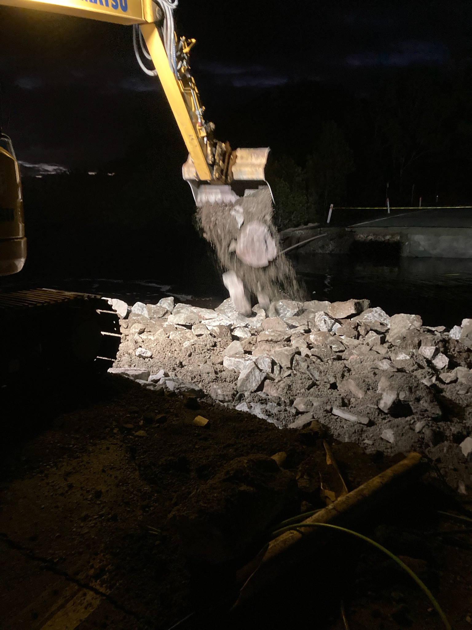 February 2022 Floods - White Patch Causeway Reconstruction