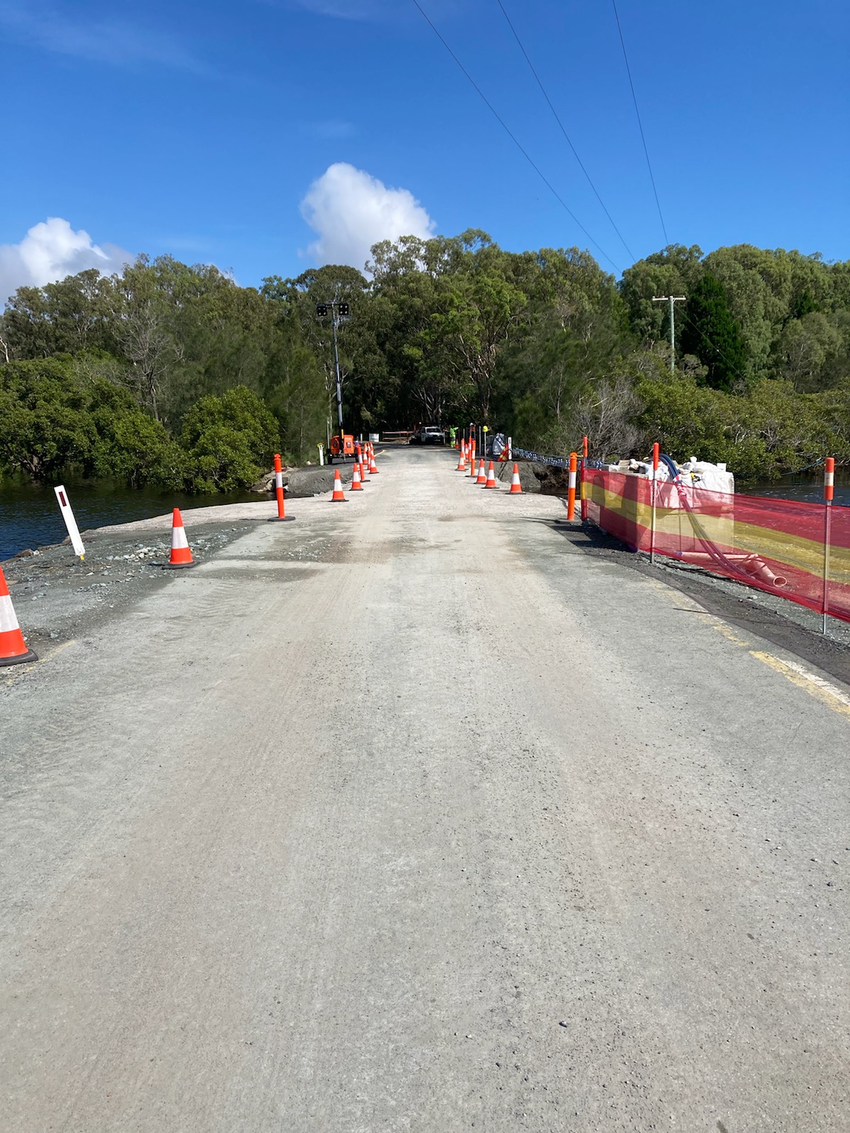 February 2022 Floods - White Patch Causeway Reconstruction