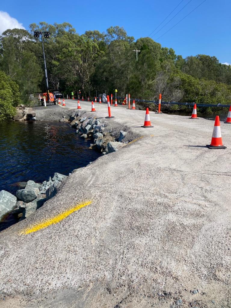 February 2022 Floods - White Patch Causeway Reconstruction