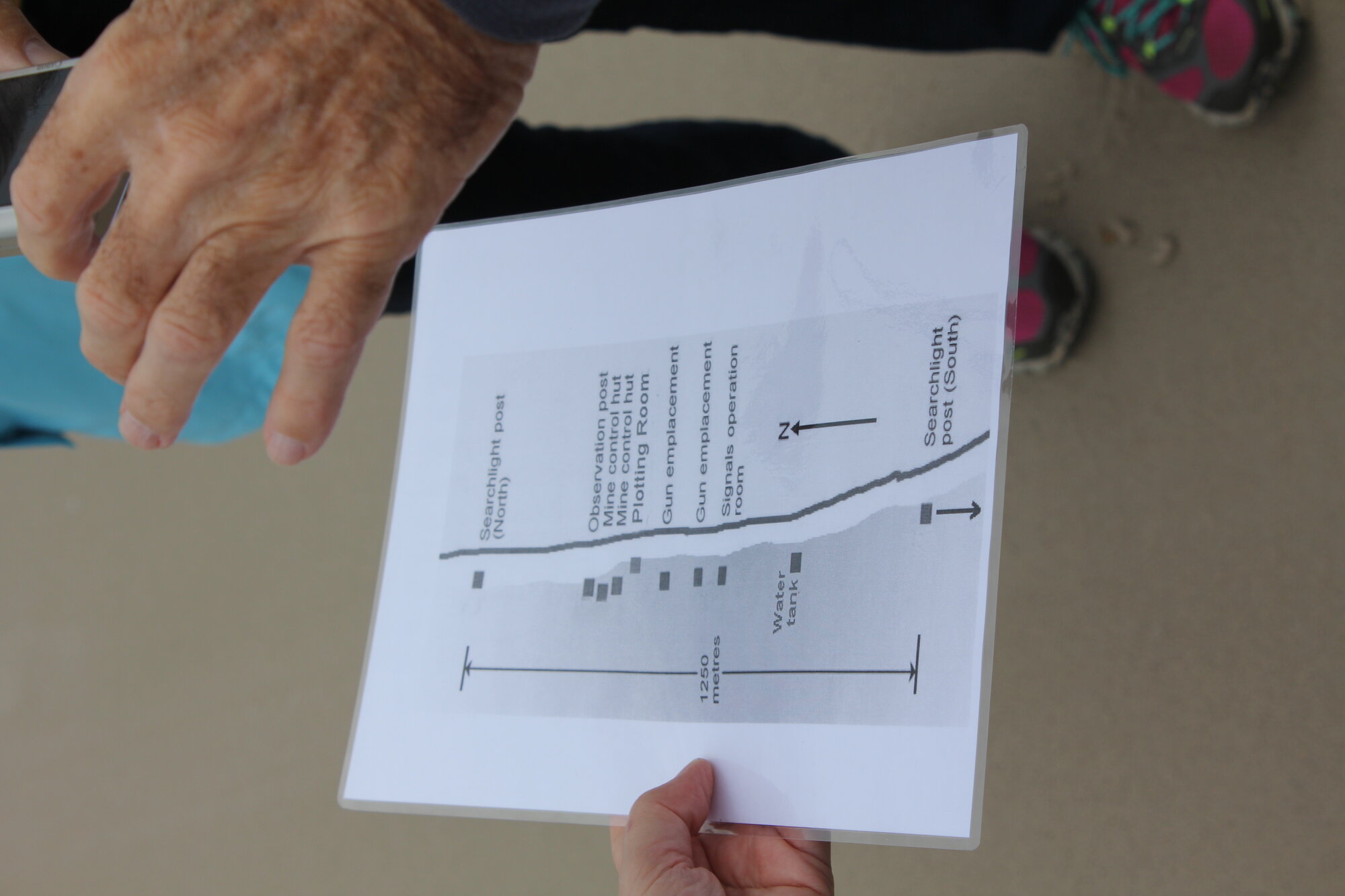 Fort Bribie - map - 2016