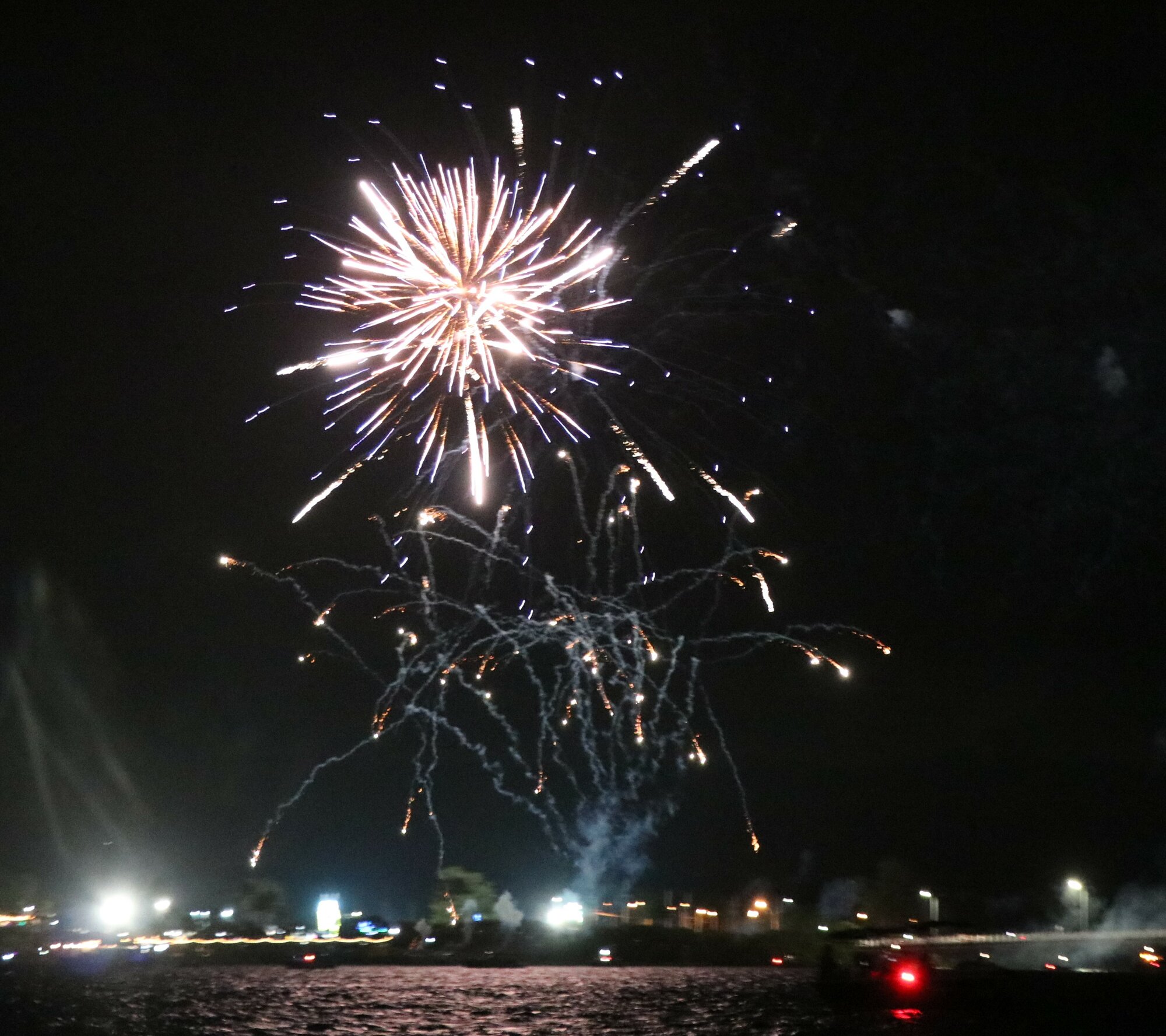 New Years Eve Fireworks, Bribie Island