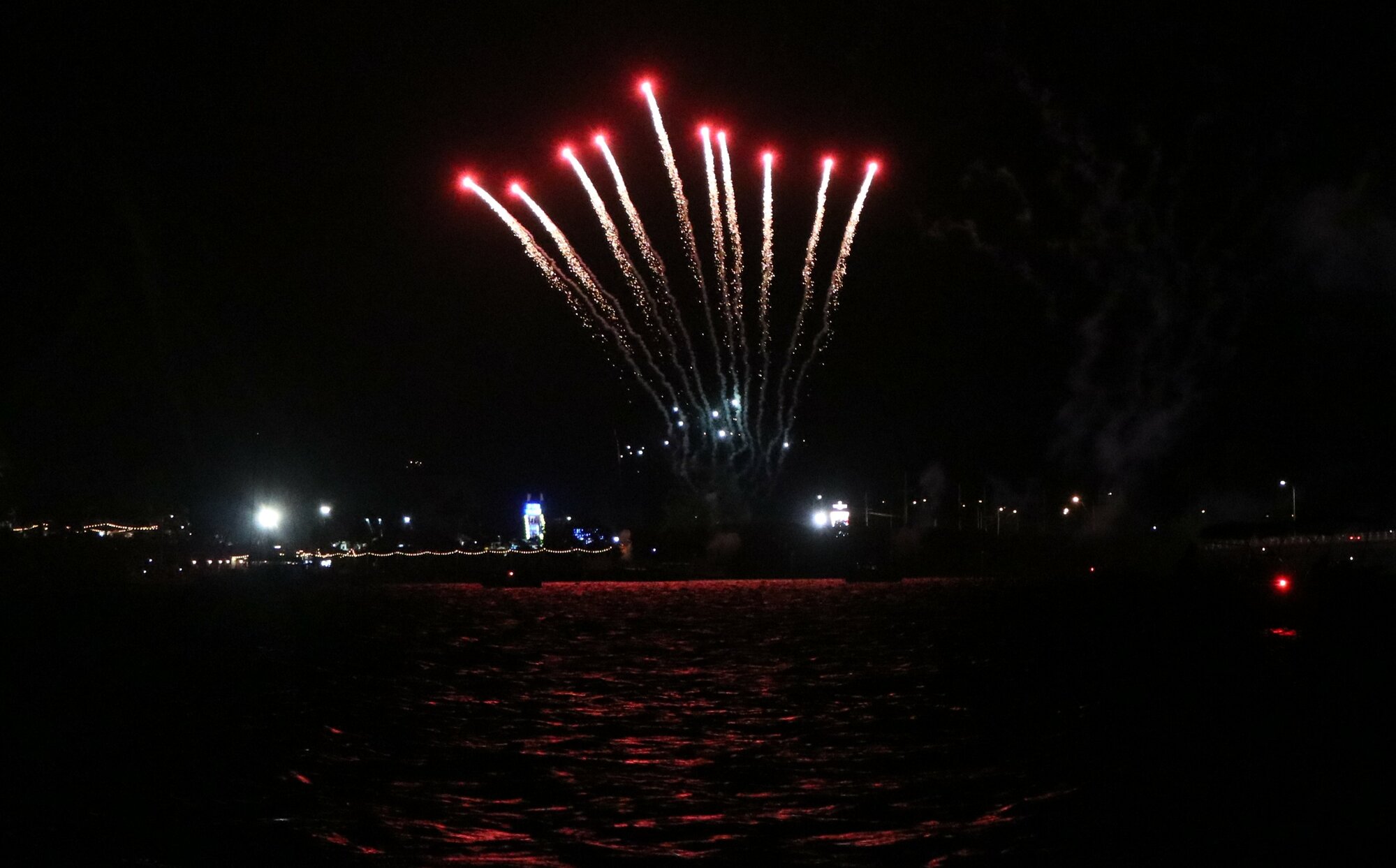 New Years Eve Fireworks, Bribie Island