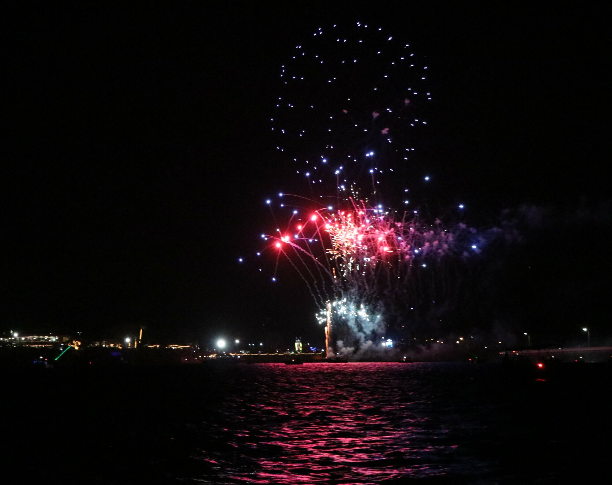 New Years Eve Fireworks, Bribie Island