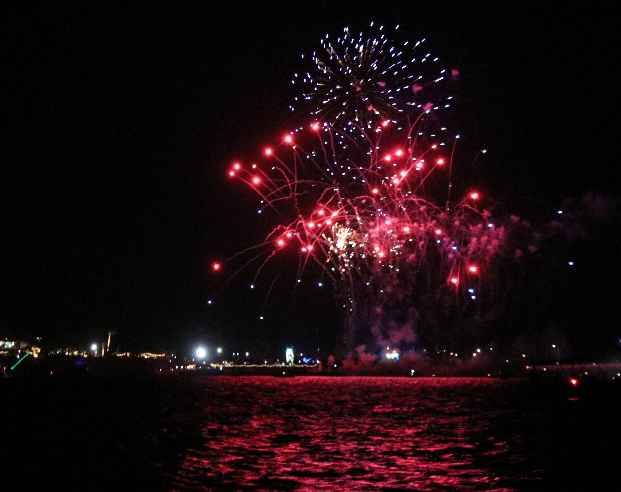 New Years Eve Fireworks, Bribie Island