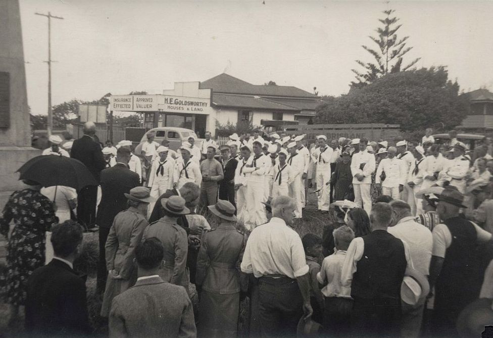 Gathering at Oxley Memorial