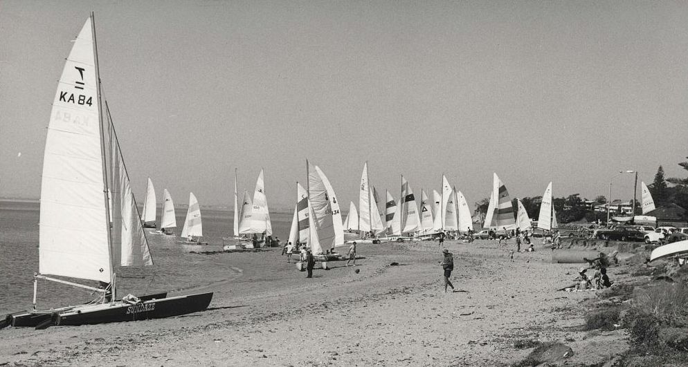 Sailing at Scotts Point