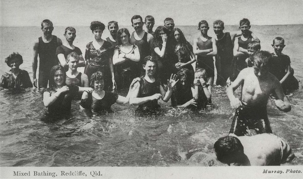 Mixed Bathing at Redcliffe