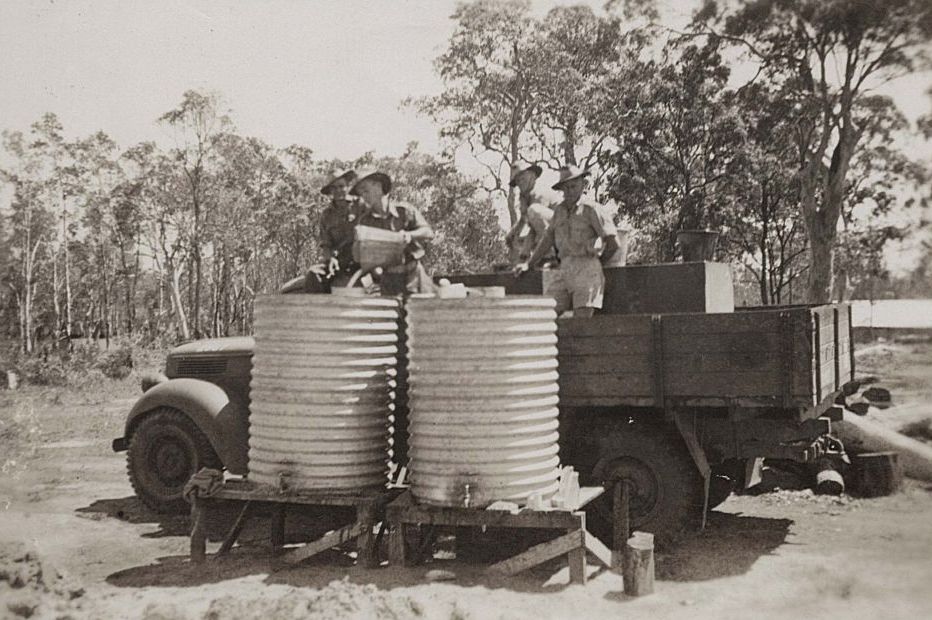 Soldiers at Redcliffe