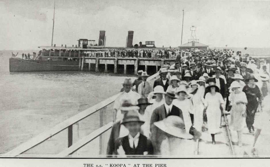 The SS Koopa at the Pier