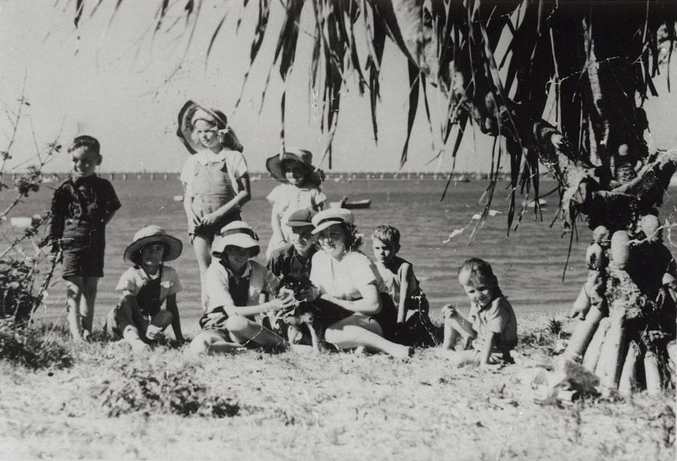 Family at Oyster Point