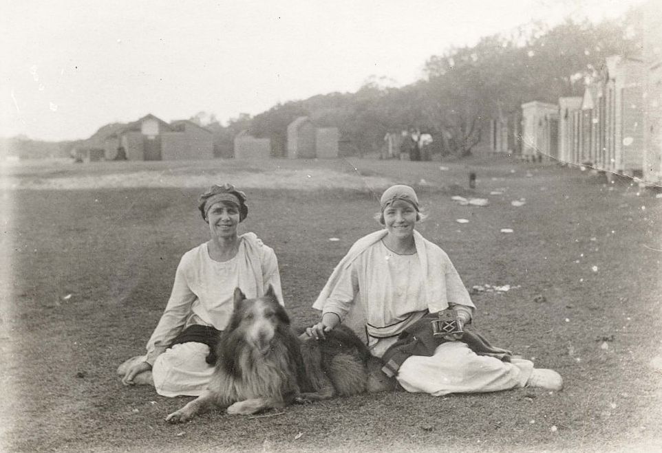 Girls on the beach