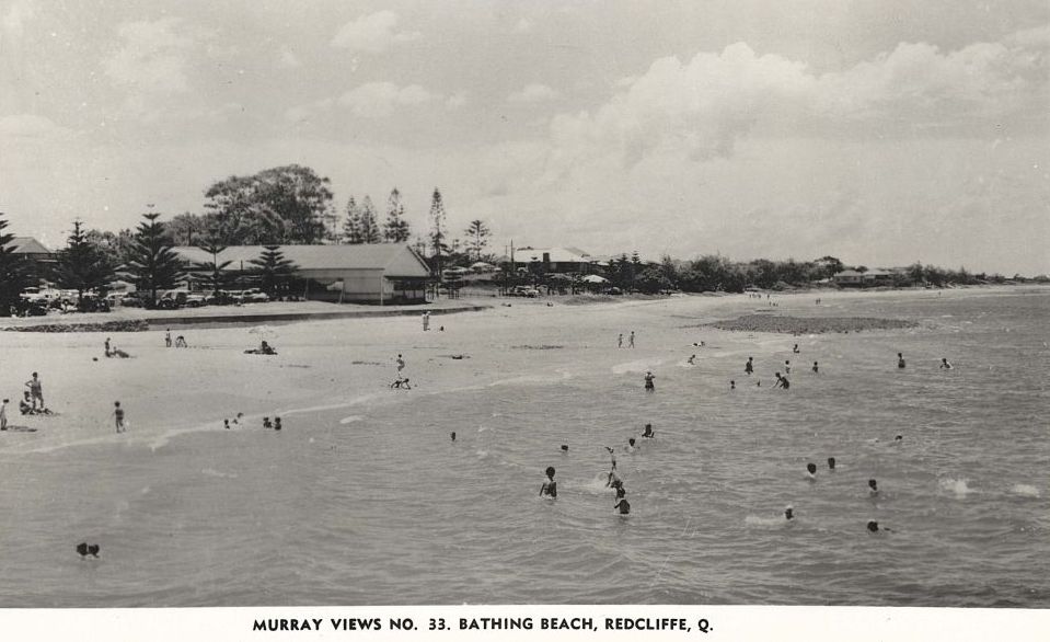 Bathing Beach at Redcliffe
