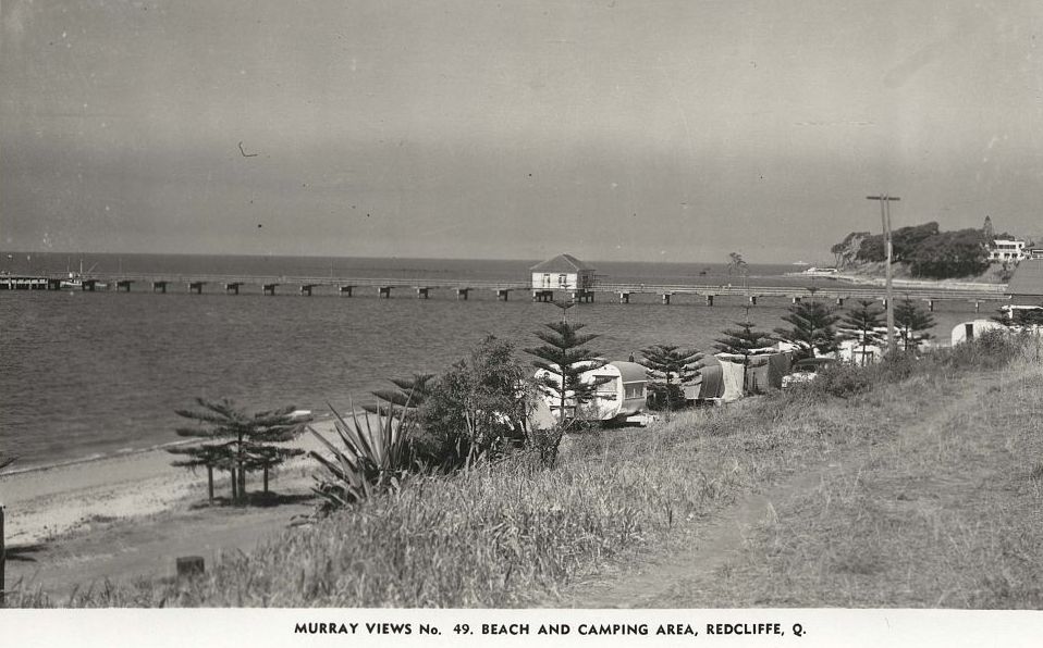 Beach and Camping Area at Redcliffe