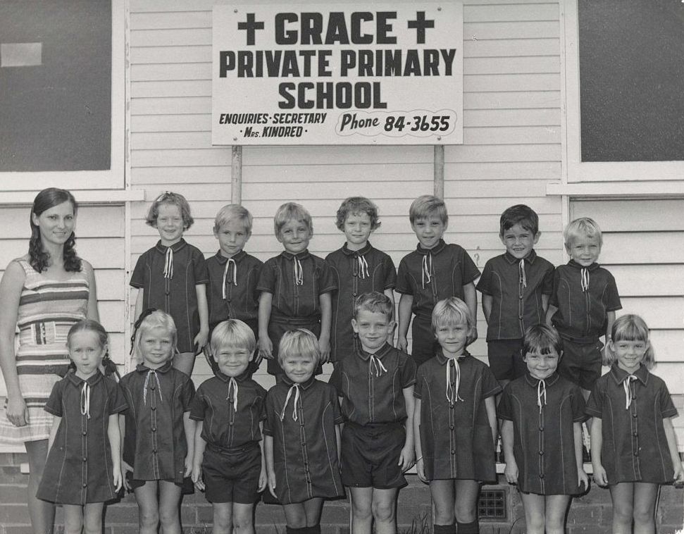 Pupils of the newest school