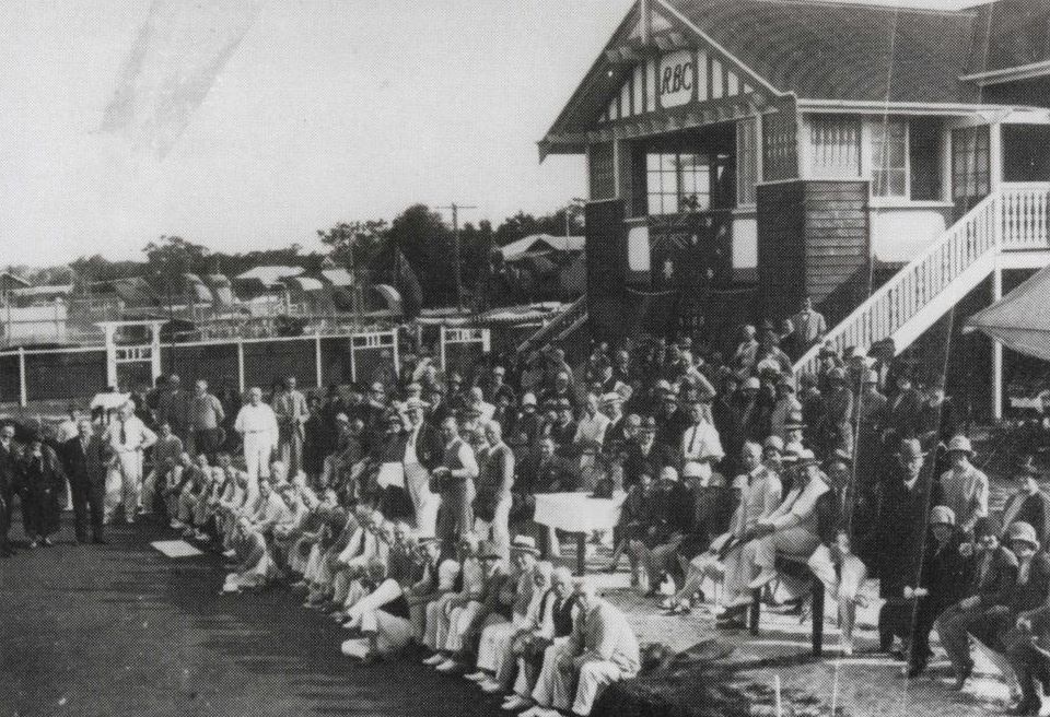 Official opening of the Redcliffe Bowls Club
