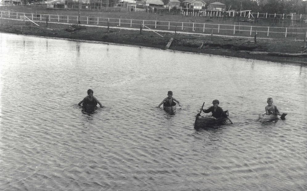 Canoeing on the Creek