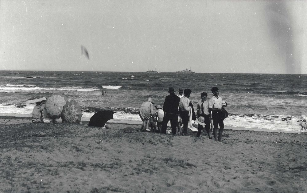 Boats on the horizon