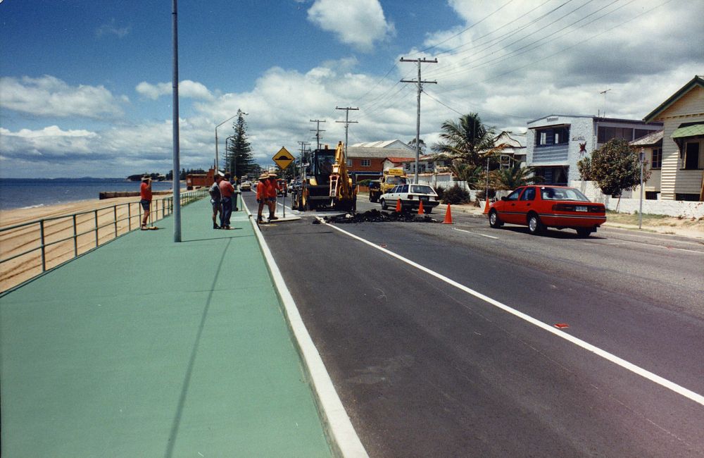 Roadworks at Margate