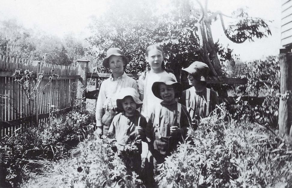 Children in the garden