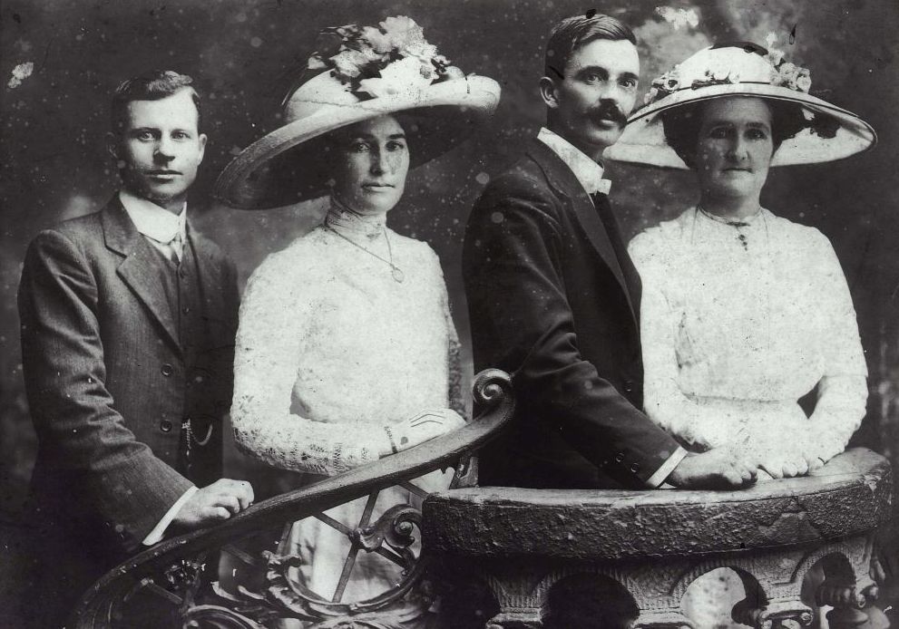 In their Sunday best