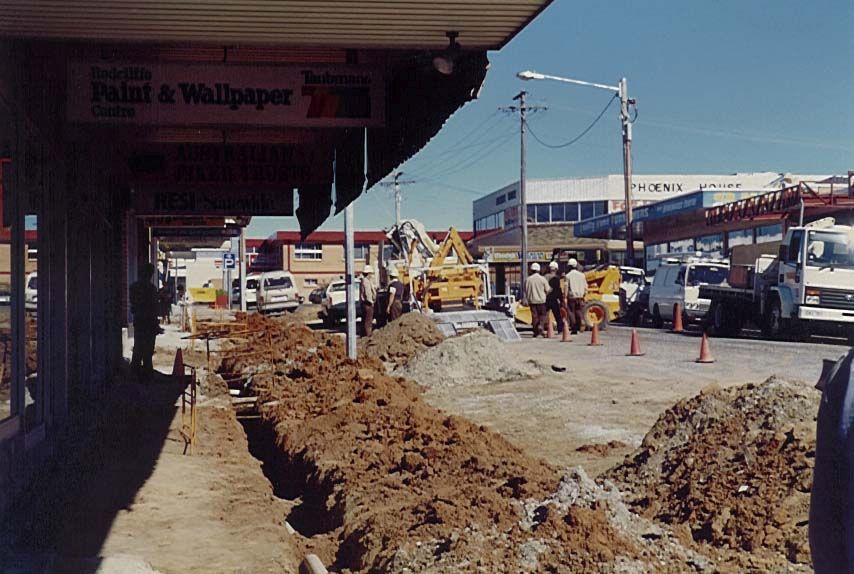 Digging up Sutton Street
