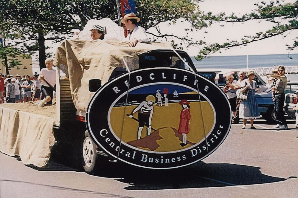 First Settlement Parade float