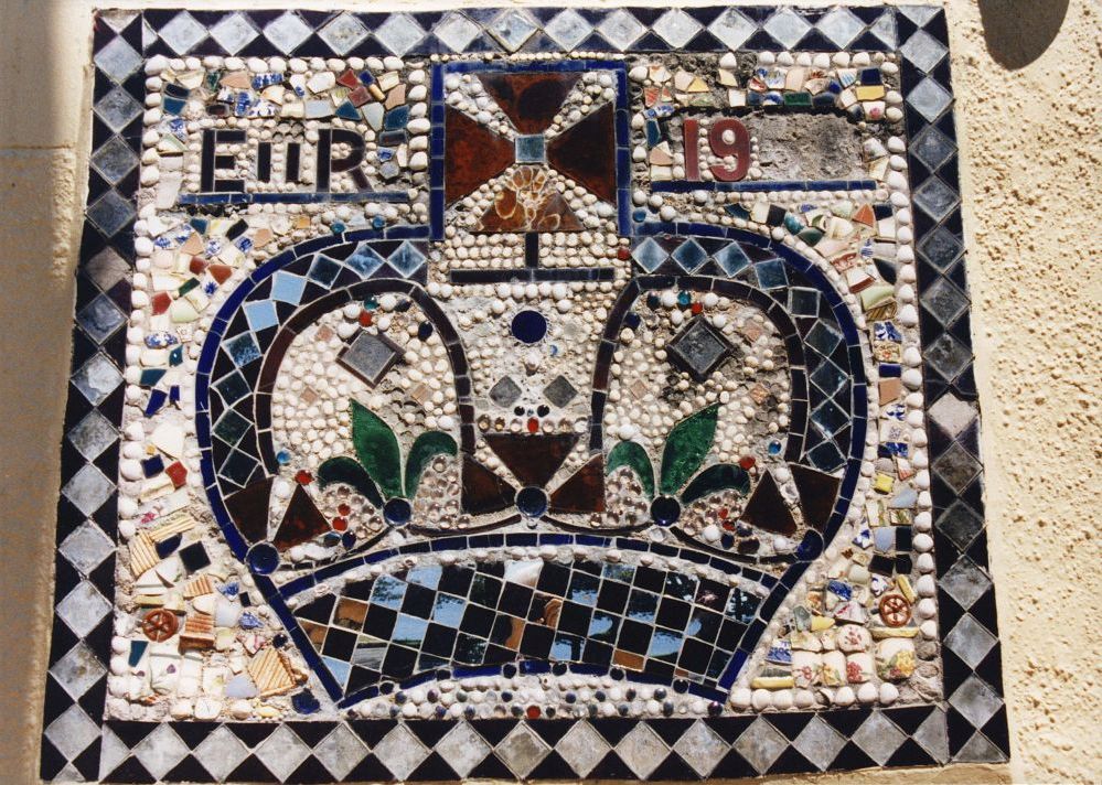 Tile Decoration on Scarborough Hotel