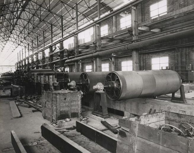 Construction - Petrie Mill - 23 October 1956