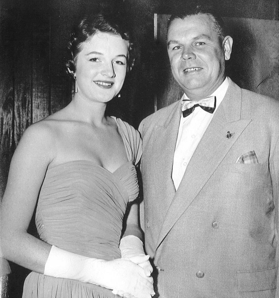 Escorting Miss Australia