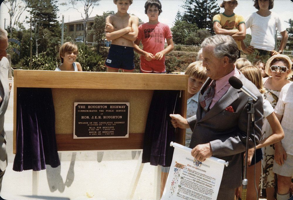 Unveiling the plaque