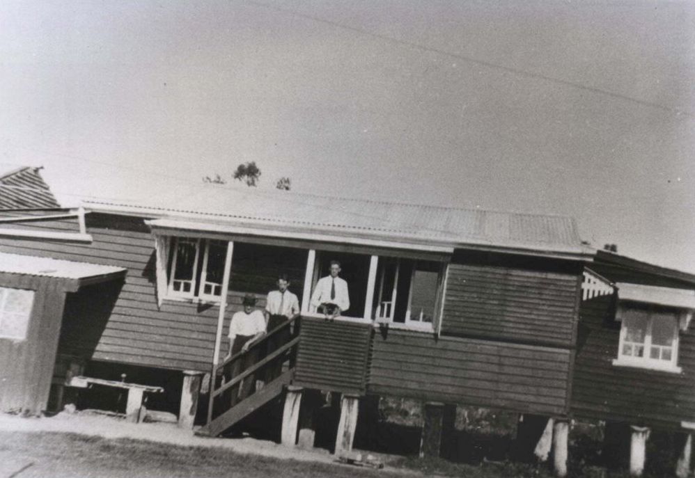 Standing on the Steps
