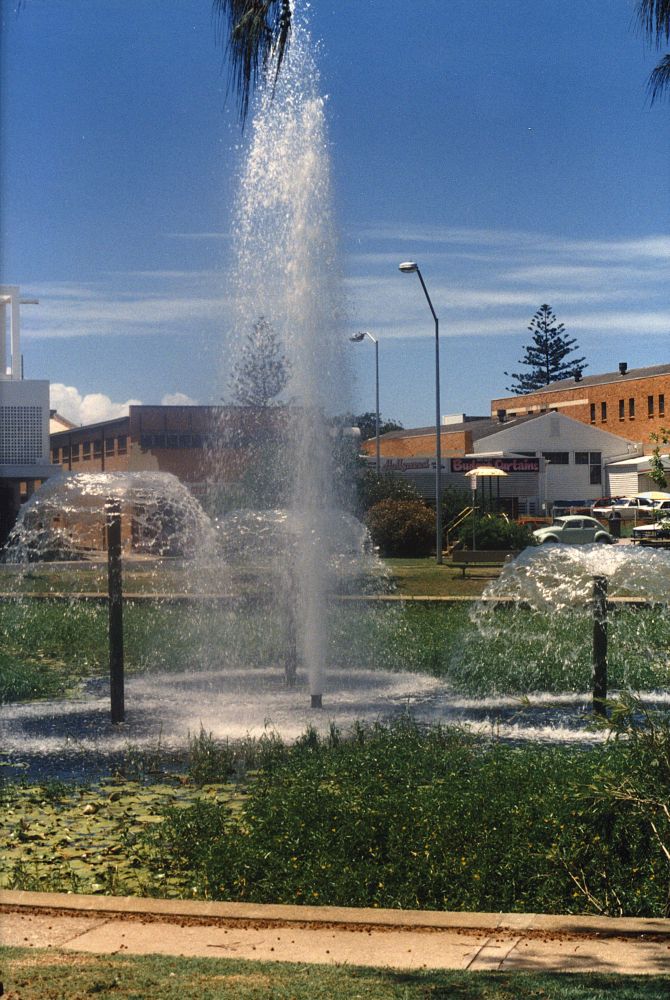 Fountain in Humpybong Creek