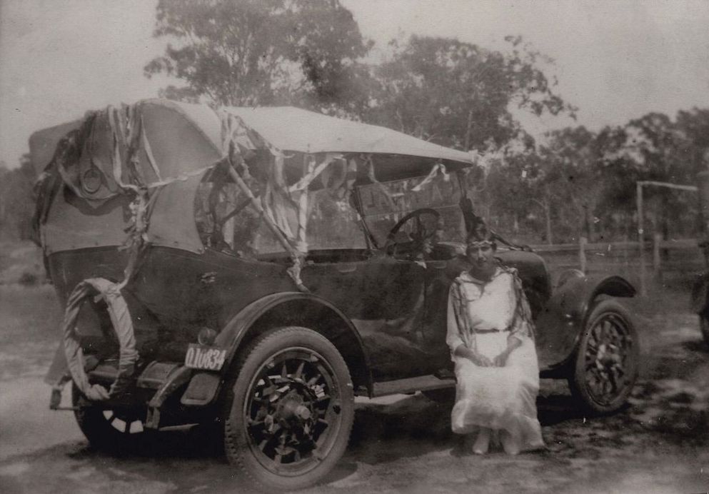 Dressed for the procession