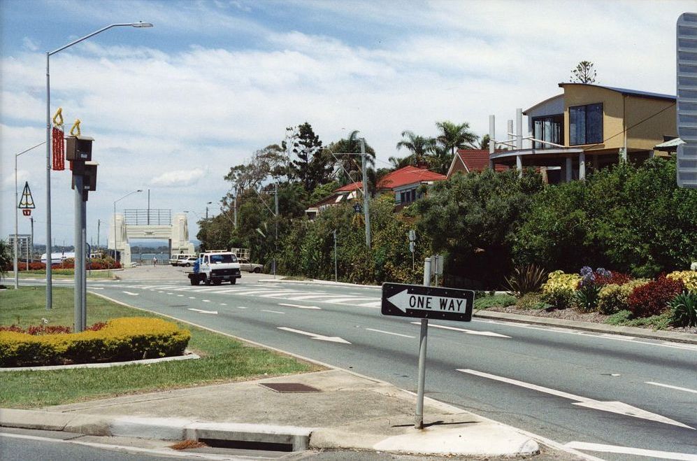 Exit from the bridge
