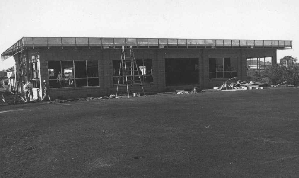 New clubhouse under construction