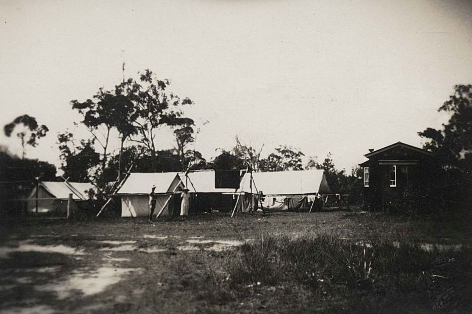 Camping at Margate