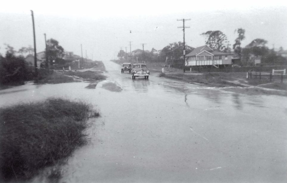 Scarborough in the wet