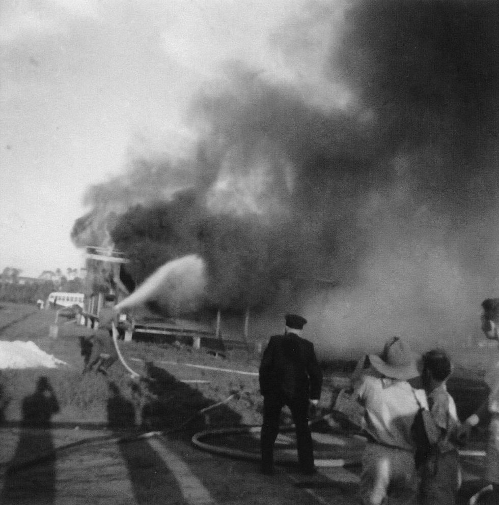 A frightening spectacle