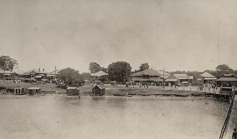 Looking from Redcliffe Jetty