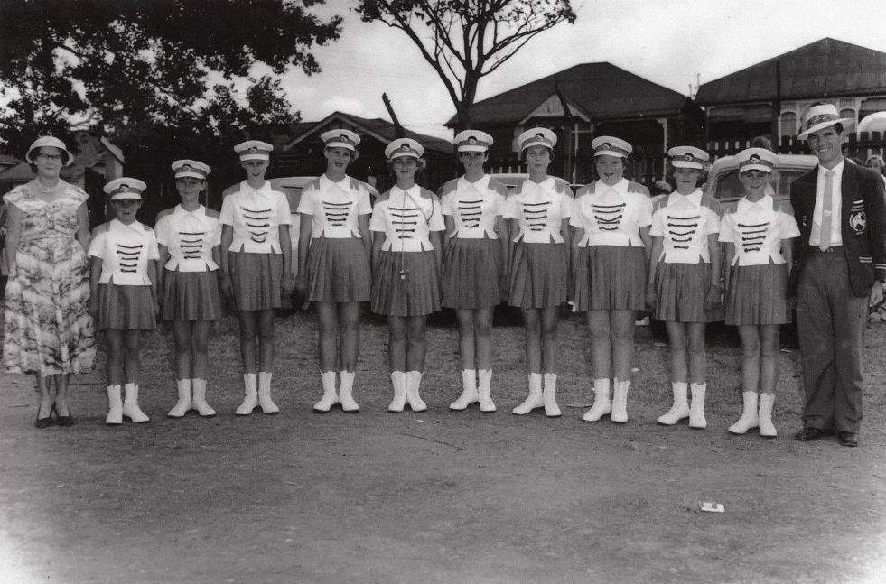 Marching Girls at Redcliffe