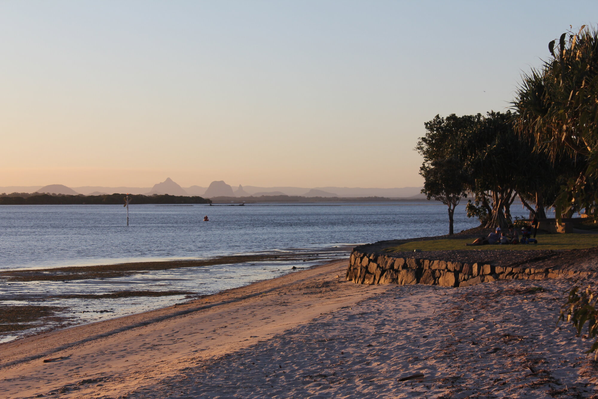 Sunset on Pumicestone Passage - 2011