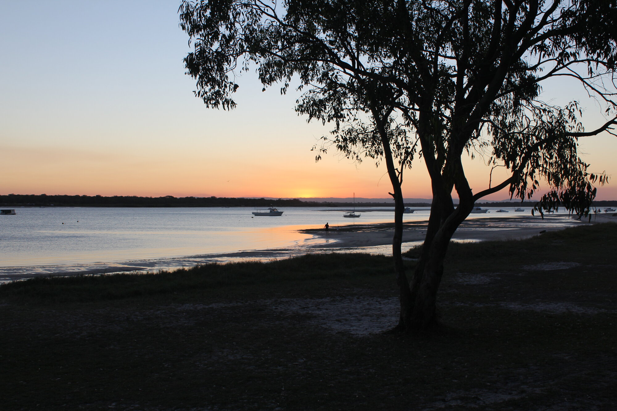Sunset on Pumicestone Passage - 2011