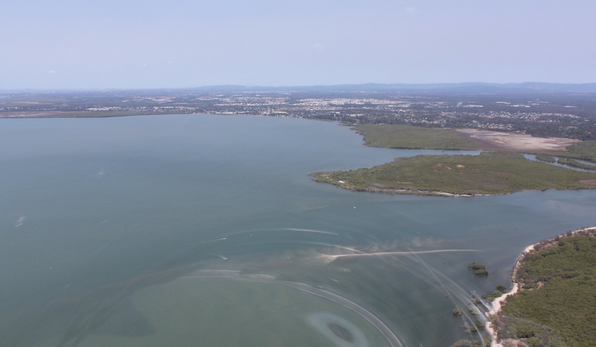 Aerial View Over Bribie Island - 2012 