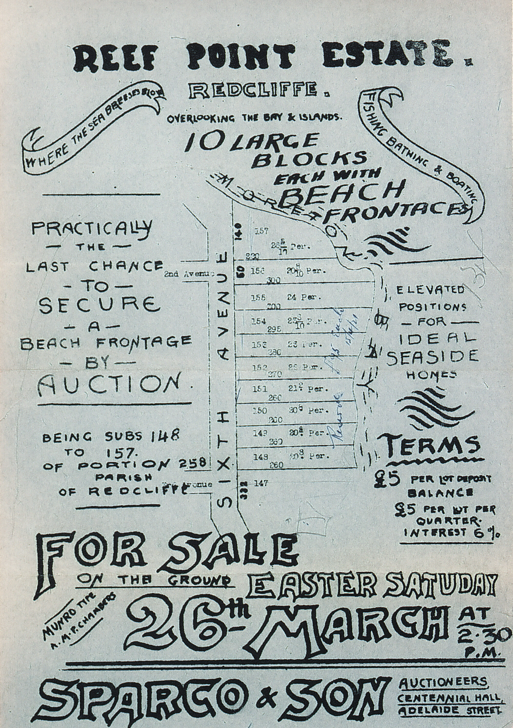 Reef Point Estate, Redcliffe