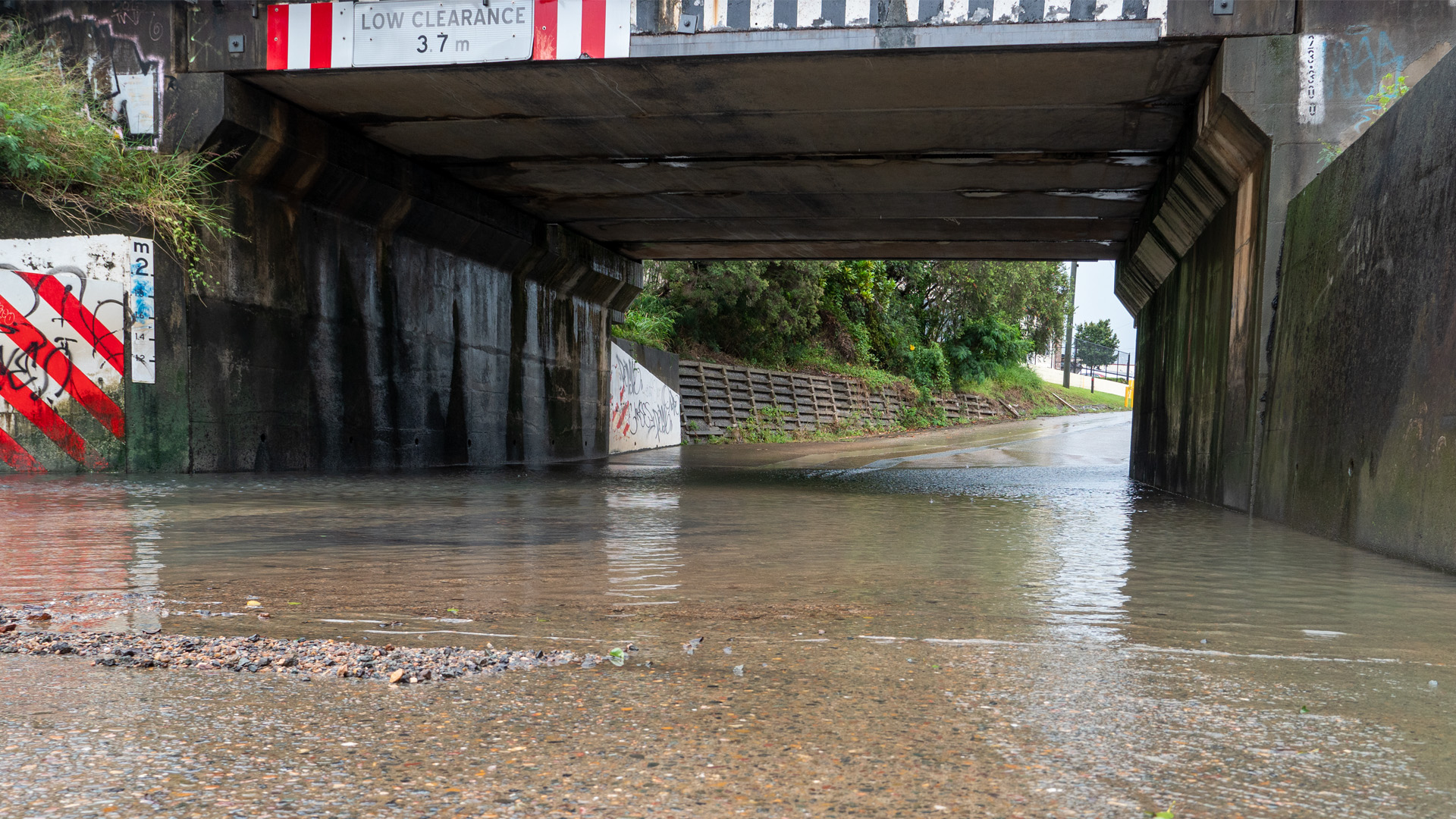 Flooding Mott Street, Strathpine - May 2022