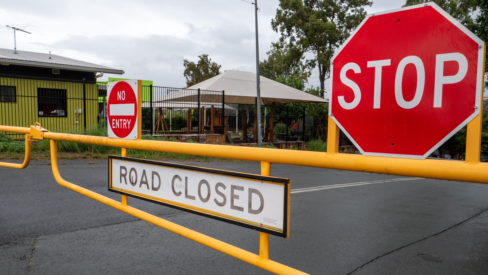 Flooding Mott Street, Strathpine - May 2022