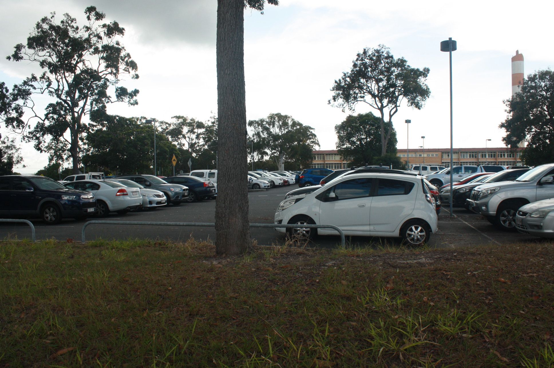 Redcliffe Hospital car park and old nurses quarters