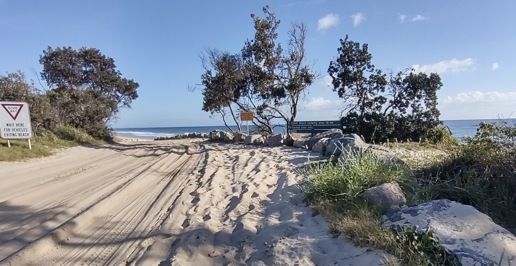 4WD Access Woorim Beach