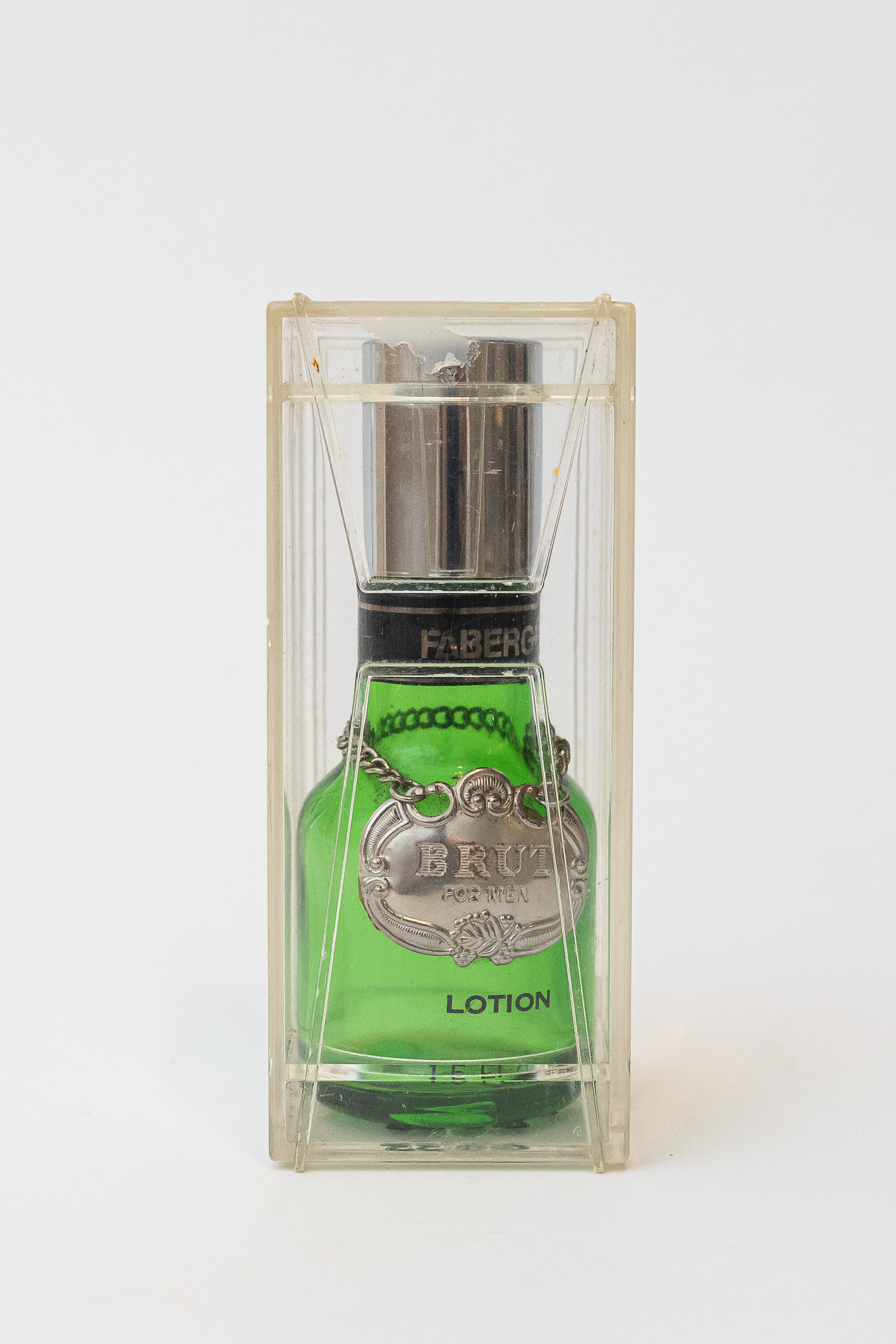 Brut aftershave bottle